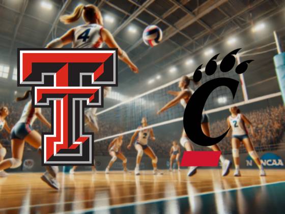 Texas Tech Red Raiders at Cincinnati Bearcats Womens Volleyball